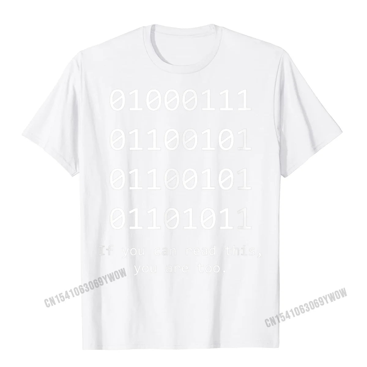 Funny Computer Binary Code Programmer Developer Geek Gift T-Shirt Rife Man T Shirt Harajuku Cotton T Shirt Printing