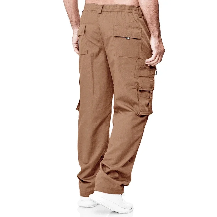 Fashion Men Jogger Cargo Pants Casual Multi Pockets Military Tactical Trousers Tactical Cargo Baggy Pants Men S-3XL