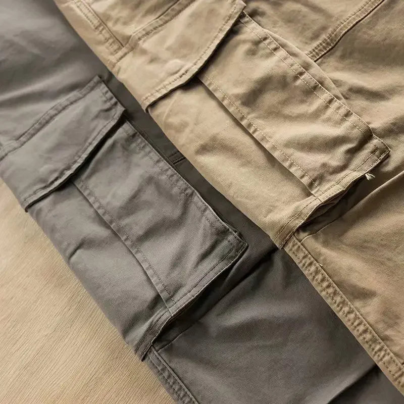 Men's Cargo Pants Work Wear Autumn Khaki Male Trousers Nylon Big Size Cheapest Designer Fashion Emo New in Baggy Long Slacks Y2k