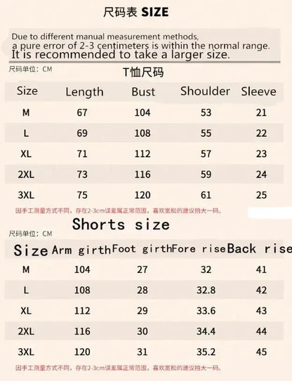 Men's Waffle Sets France Paris Casual T-Shirt + Shorts Set 2PC Summer Male Sports Suits Tracksuit Loose Suit Man T shirt Clothes