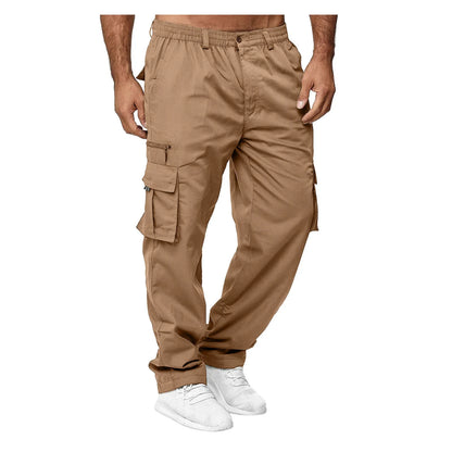 Fashion Men Jogger Cargo Pants Casual Multi Pockets Military Tactical Trousers Tactical Cargo Baggy Pants Men S-3XL