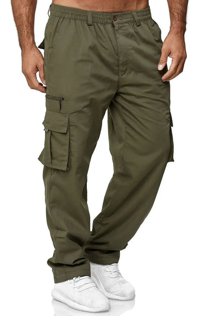 Fashion Men Jogger Cargo Pants Casual Multi Pockets Military Tactical Trousers Tactical Cargo Baggy Pants Men S-3XL