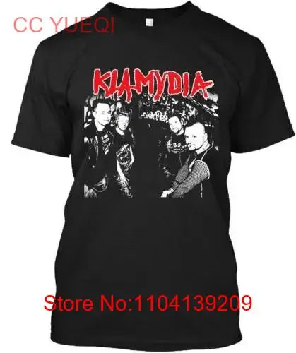 Klamydia Pohjanmaalla Finnish Rock Band Music T Shirt Size S 3XL long or short sleeves