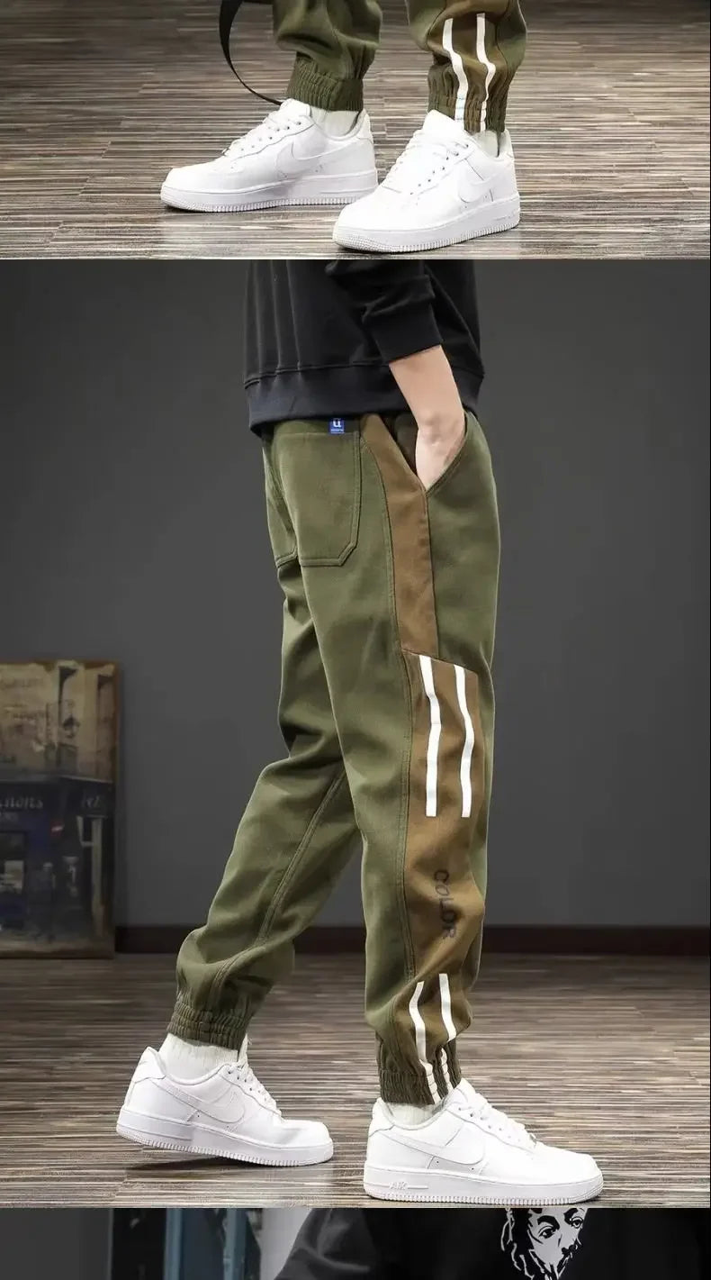 Male Trousers Big Size Y2k Vintage Men's Harem Cargo Pants New In Luxury Emo Baggy Long Cheap Designer Loose Regular Fit Street