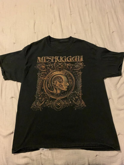 Meshuggah US Tour 2019 T Shirt Black Cotton Men Size S to 5XL BE671