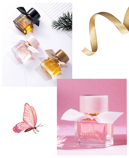 Beautiful Lady Gift Box 75ml Three Piece Set Lasting Fragrance Perfume Balminess Scent Pheromone Eau De Parfum Cologne Toilette