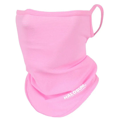 Breathable Bike Mask Daily Windproof Dustproof Solid Color Motorcycle Scarf Ice Silk Balaclava Summer