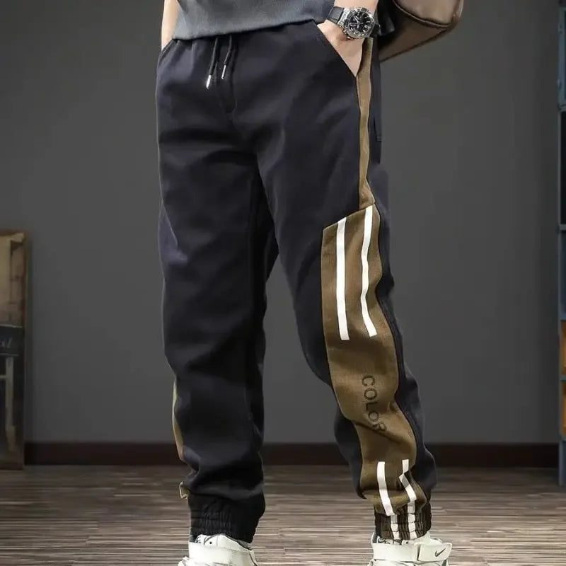 Male Trousers Big Size Y2k Vintage Men's Harem Cargo Pants New In Luxury Emo Baggy Long Cheap Designer Loose Regular Fit Street