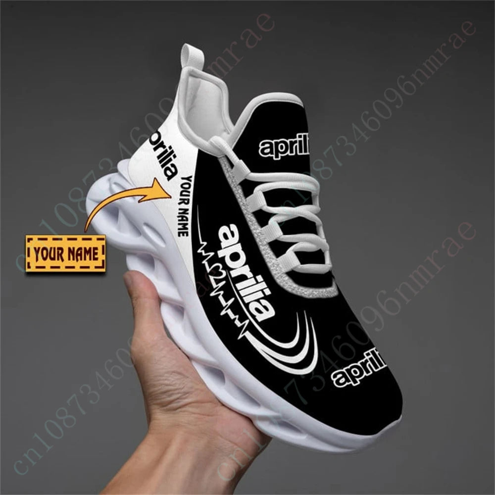 Aprilia Sports Shoes For Men Unisex Tennis Casual Running Shoes Big Size Men's Sneakers Lightweight Male Sneakers Custom Logo