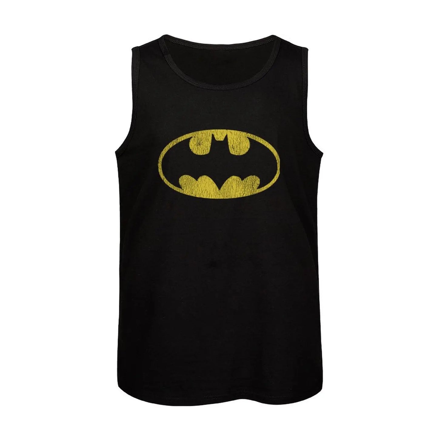 Bat Classic Yellow Logo/Perfect Gift Tank Top t-shirts man t-shirt gym man Sports shirt man