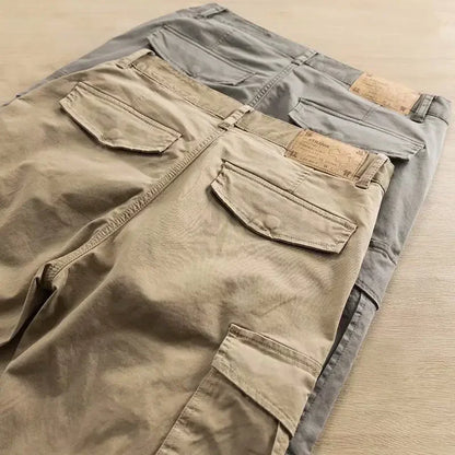 Men's Cargo Pants Work Wear Autumn Khaki Male Trousers Nylon Big Size Cheapest Designer Fashion Emo New in Baggy Long Slacks Y2k