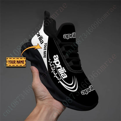 Aprilia Sports Shoes For Men Unisex Tennis Casual Running Shoes Big Size Men's Sneakers Lightweight Male Sneakers Custom Logo